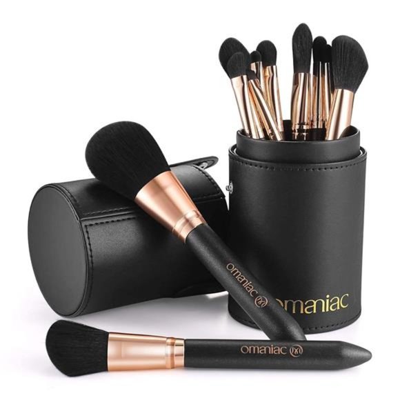 Makeup Brushes Set Professional (12Pcs),Premium Synthetic Powder,Eyeshadow Brush - Picture 1 of 7